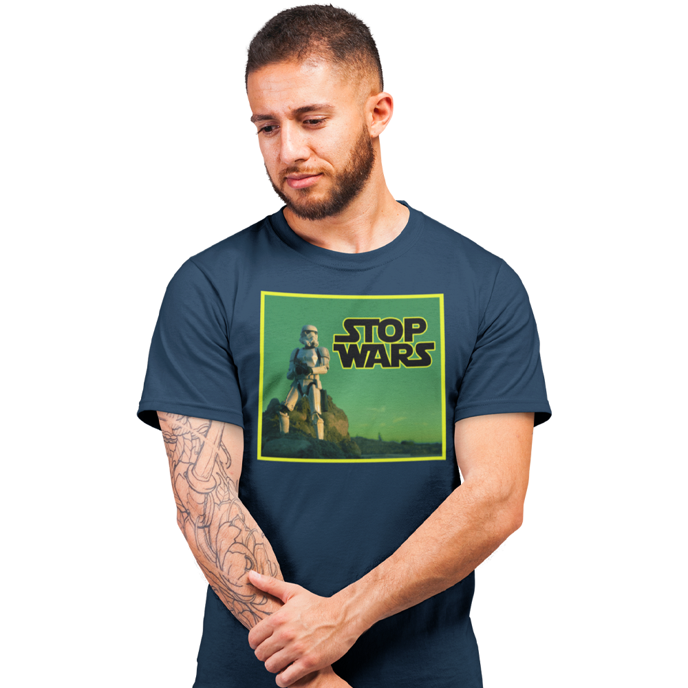 Unisex Heavyweight T Shirt - Stop Wars
