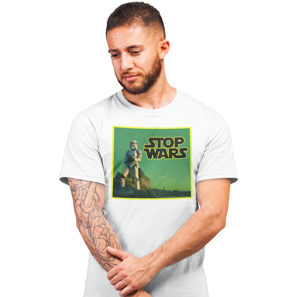 Unisex Heavyweight T Shirt - Stop Wars
