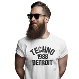 Unisex Heavyweight T Shirt - Techno Est 1988