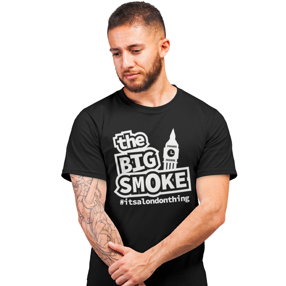 Unisex Heavyweight T Shirt - The Big Smoke "It's a London Thing"
