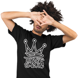 Unisex Heavyweight T Shirt - The Big Smoke "Crown Design"