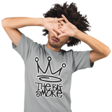 Unisex Heavyweight T Shirt - The Big Smoke "Crown Design"