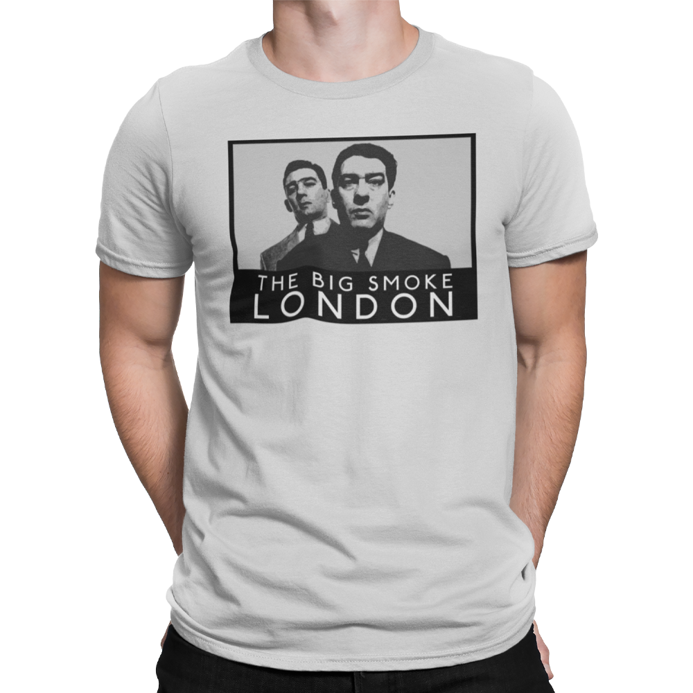 Unisex Heavyweight T Shirt - The Big Smoke "Kray Twins"