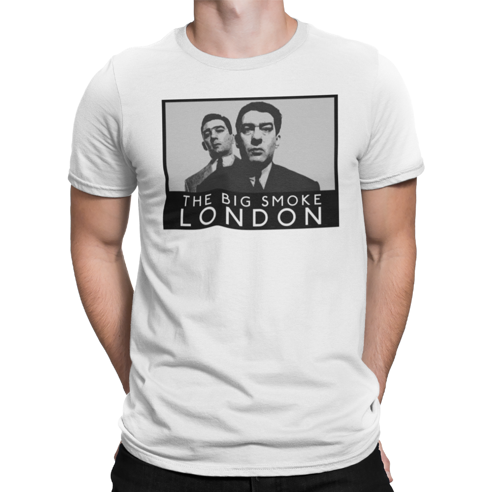 Unisex Heavyweight T Shirt - The Big Smoke "Kray Twins"