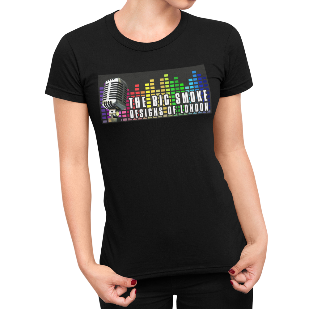 Unisex Heavyweight T Shirts - The Big Smoke "Mic Design"