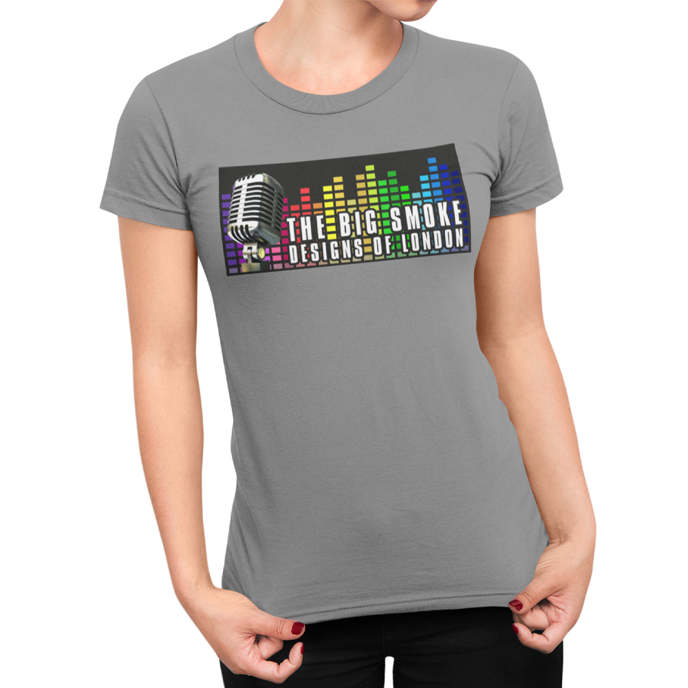 Unisex Heavyweight T Shirts - The Big Smoke "Mic Design"