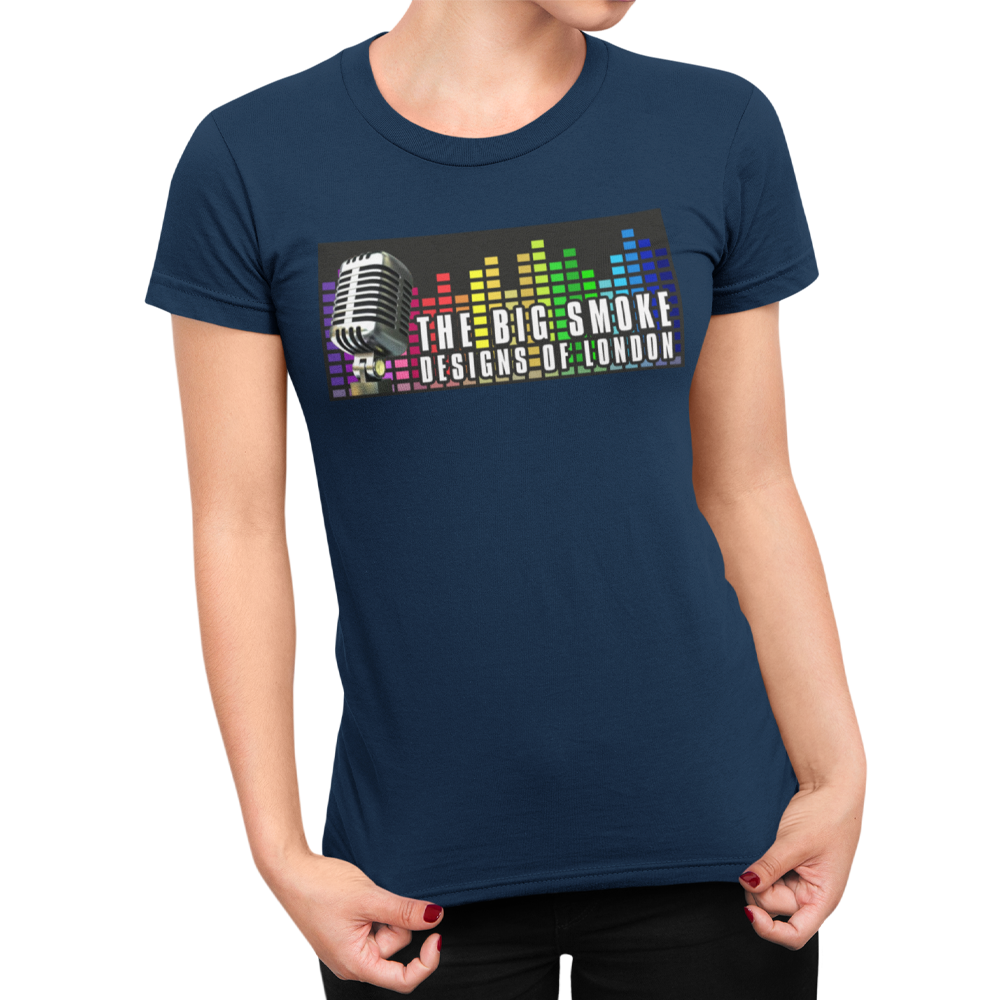 Unisex Heavyweight T Shirts - The Big Smoke "Mic Design"