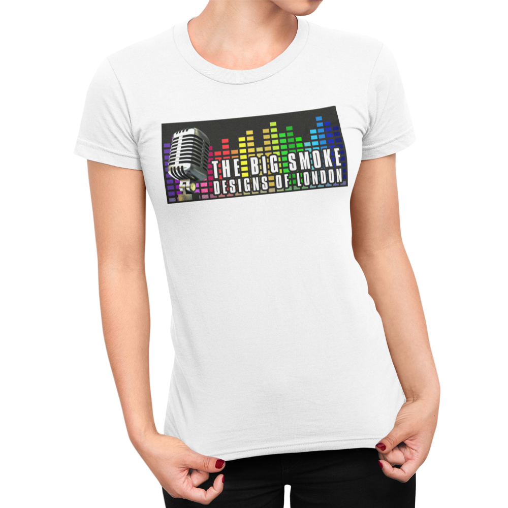 Unisex Heavyweight T Shirts - The Big Smoke "Mic Design"