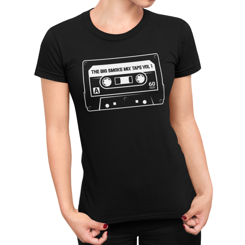 Unisex Heavyweight T Shirt - The Big Smoke "Mix Tape Vol 1"
