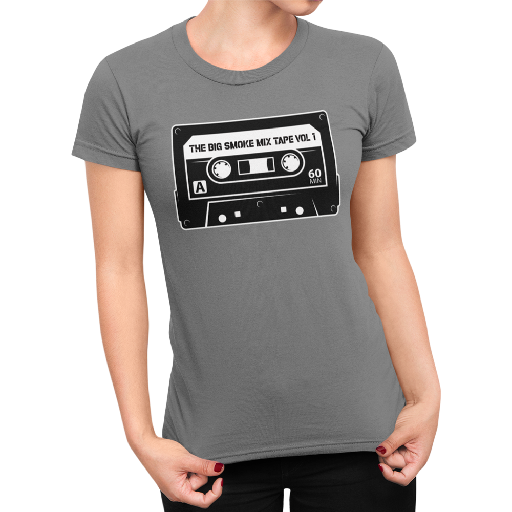 Unisex Heavyweight T Shirt - The Big Smoke "Mix Tape Vol 1"