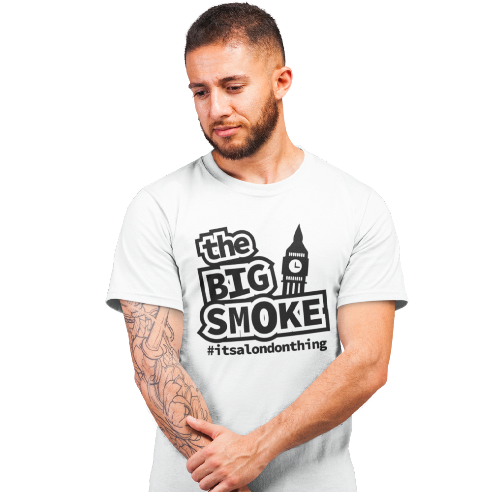 Unisex Heavyweight T Shirt - The Big Smoke "It's a London Thing"