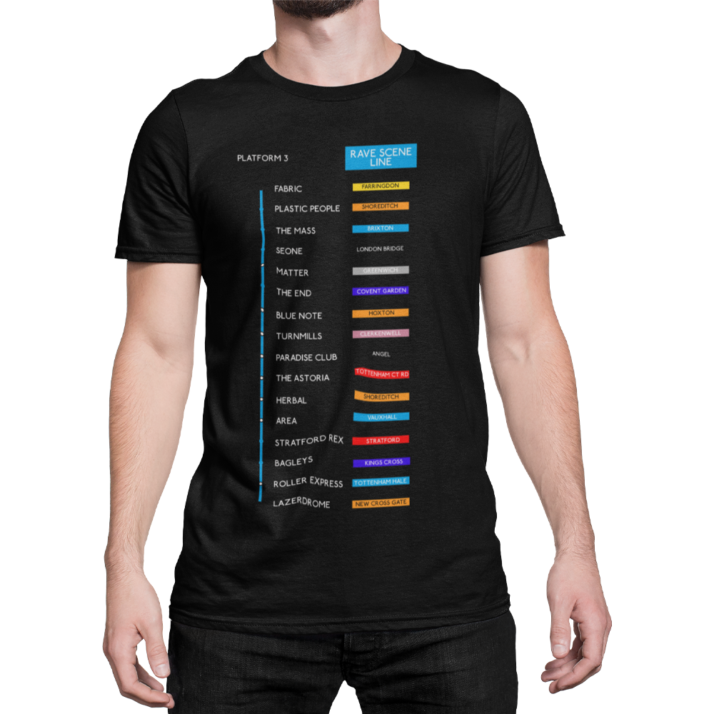 Unisex Heavyweight T Shirt - The Rave Scene Line