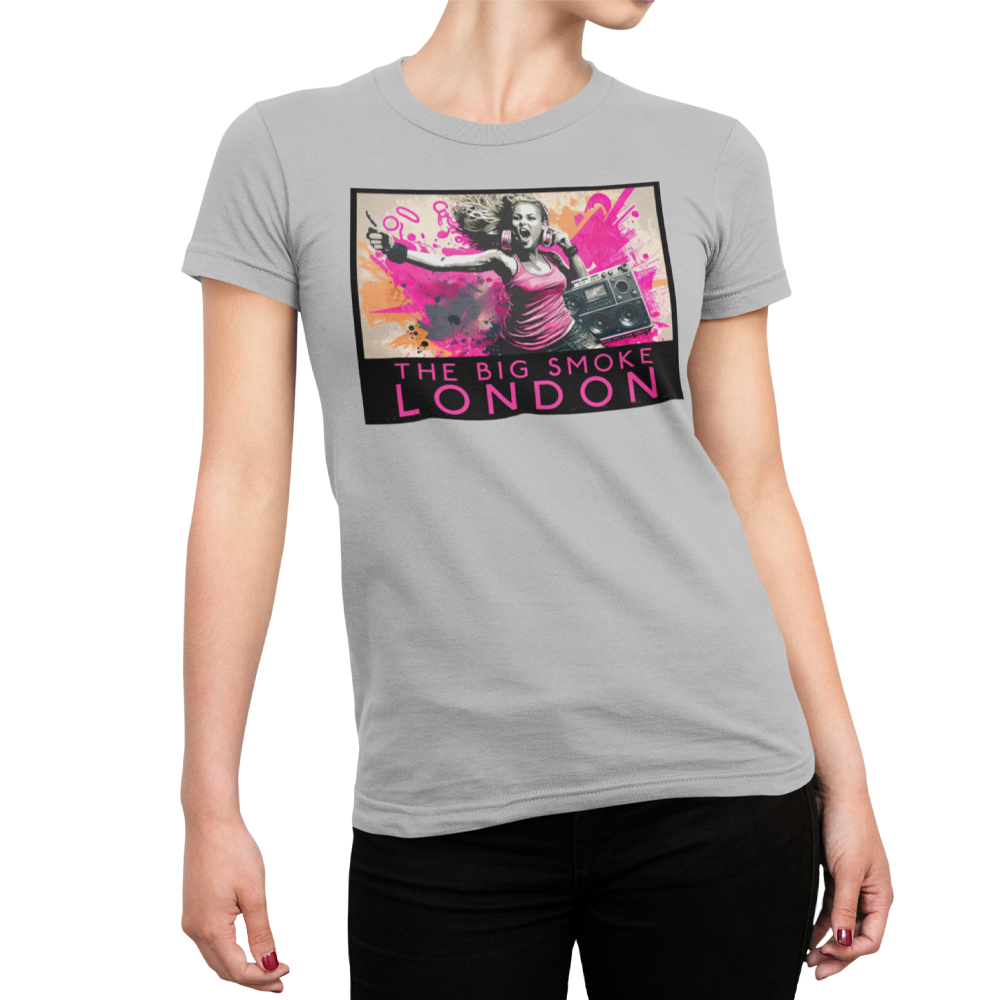 Unisex Heavyweight T Shirt - The Big Smoke - Urban Child