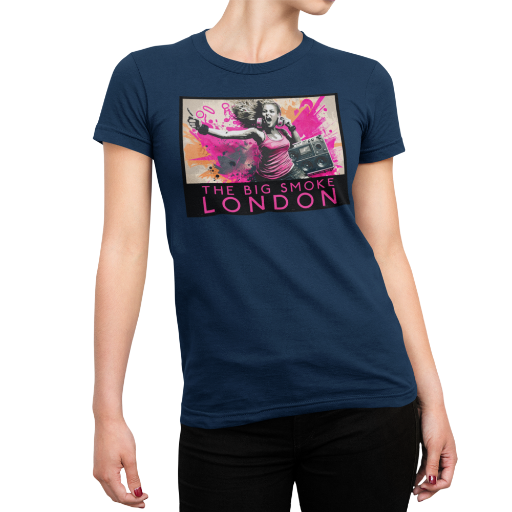 Unisex Heavyweight T Shirt - The Big Smoke - Urban Child