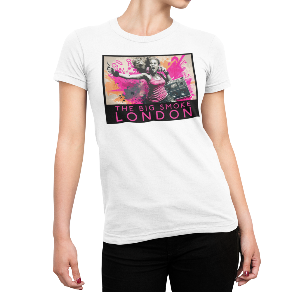 Unisex Heavyweight T Shirt - The Big Smoke - Urban Child