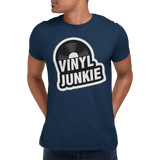 Unisex Heavyweight T Shirt - Vinyl Junkie