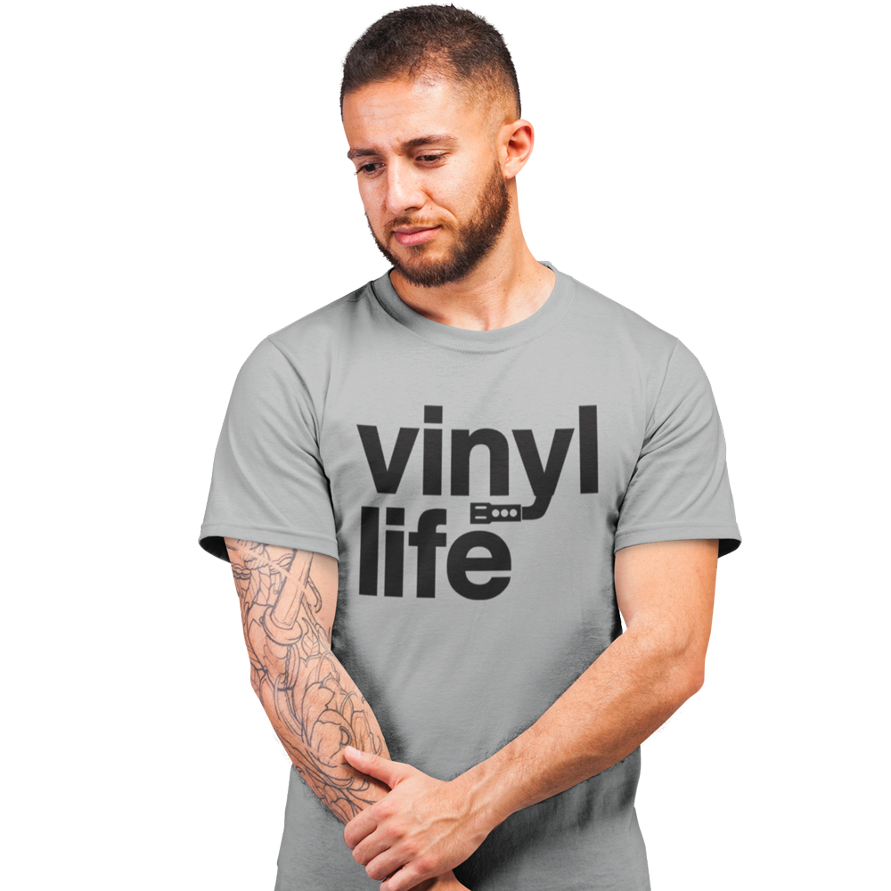 Unisex Heavyweight T Shirt - Vinyl Life