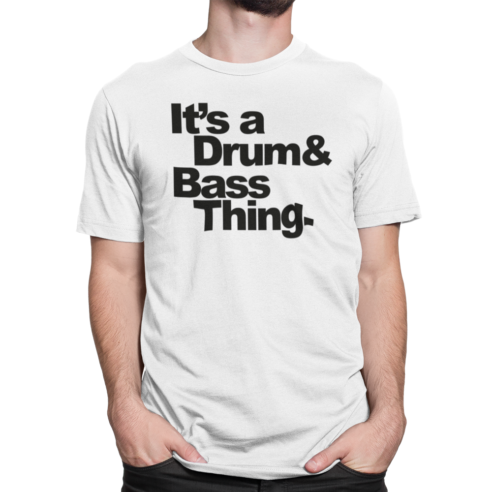 Unisex Heavyweight T Shirt - It's a Drum & Bass Thing