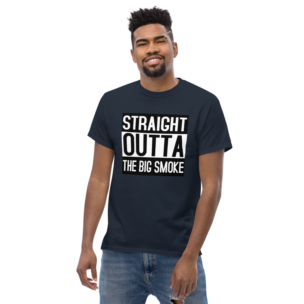 Unisex Heavyweight T Shirt - Straight Outta The Big Smoke
