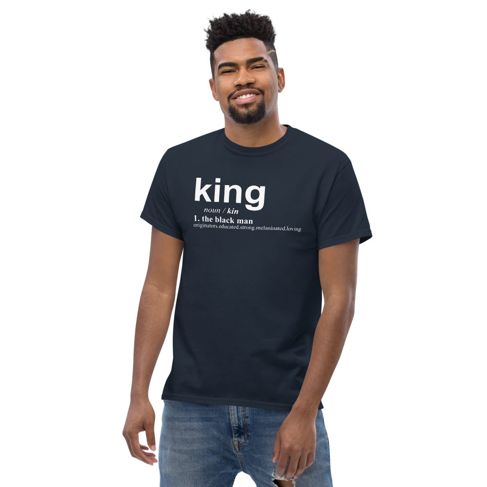 Unisex Heavyweight T Shirt - King "Dictionary"