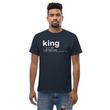 Unisex Heavyweight T Shirt - King "Dictionary"