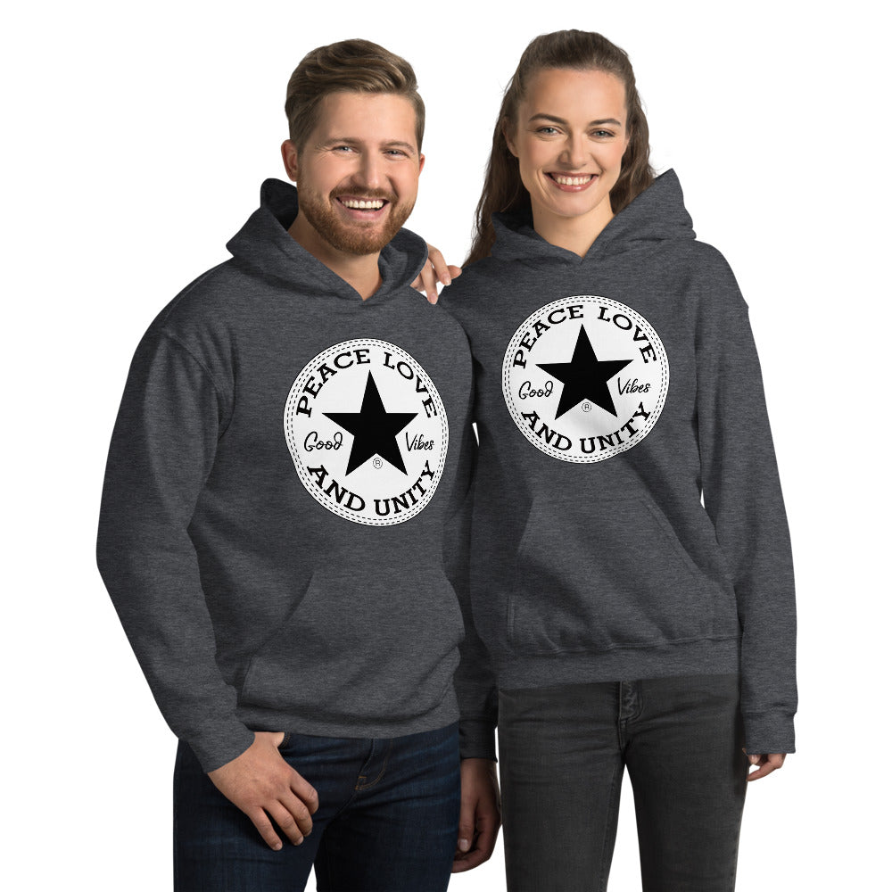 Unisex Hoodie - Peace Love and Unity