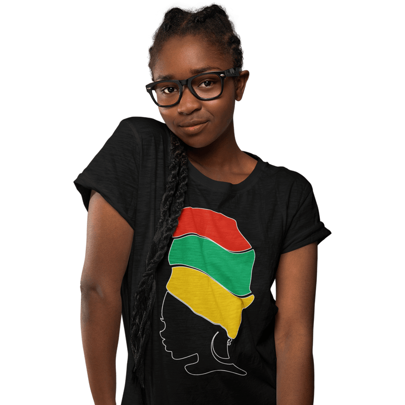 Unisex Heavyweight T Shirt - African Queen