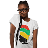 Unisex Heavyweight T Shirt - African Queen