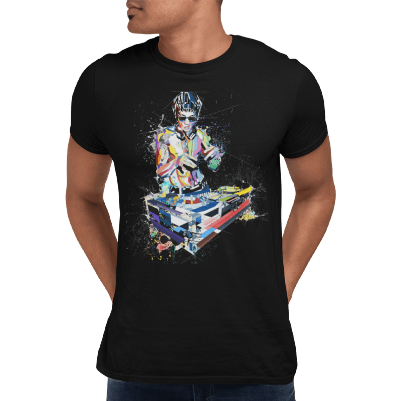 Unisex Heavyweight T Shirt - Bruce Lee DJ