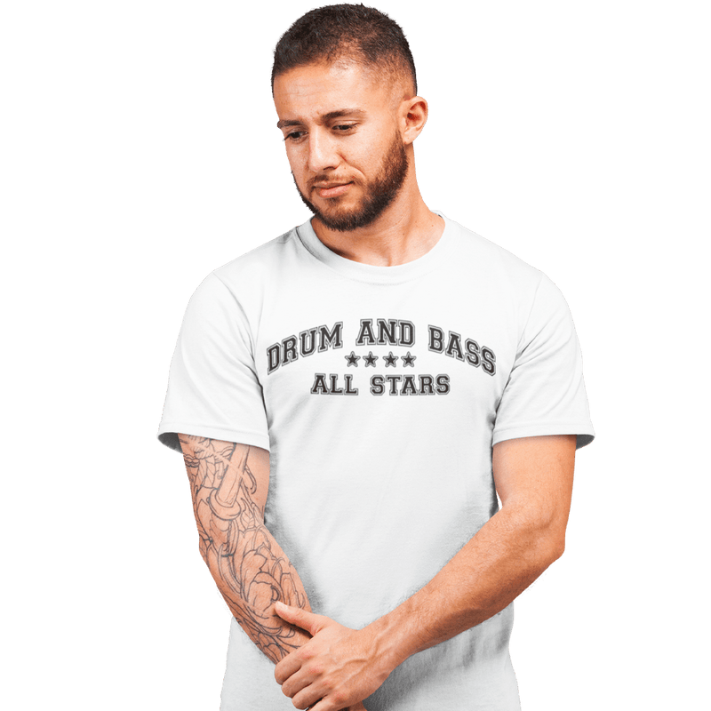 Unisex Heavyweight T Shirt - Drum & Bass All Stars