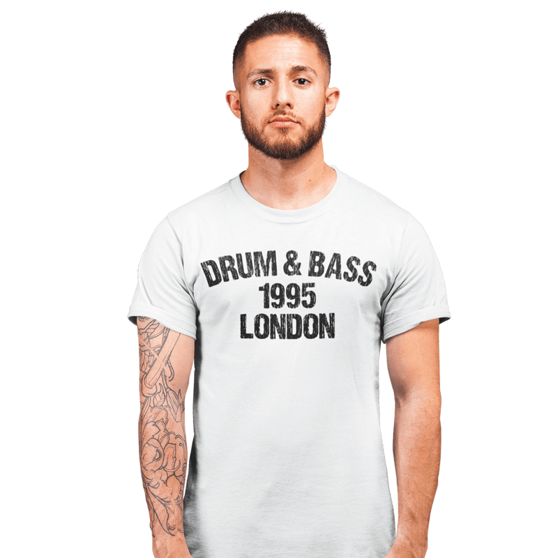 Shop Unisex Heavyweight T Shirt - Drum and Bass Online - The Big Smoke  Designs