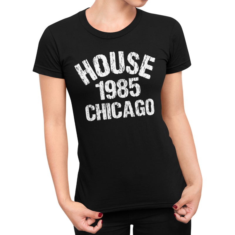 Unisex Heavyweight T Shirt - House 1985 Chicago