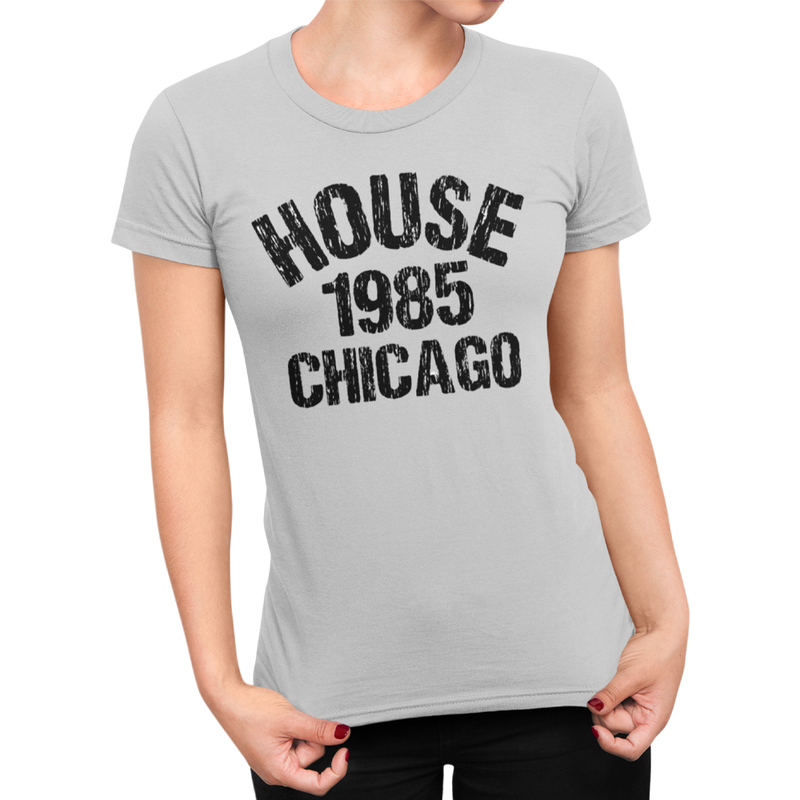 Unisex Heavyweight T Shirt -  House 1985 Chicago