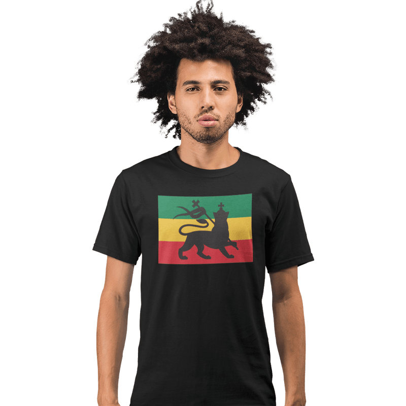 Unisex Heavyweight T Shirt - Conquering Lion Of Judah