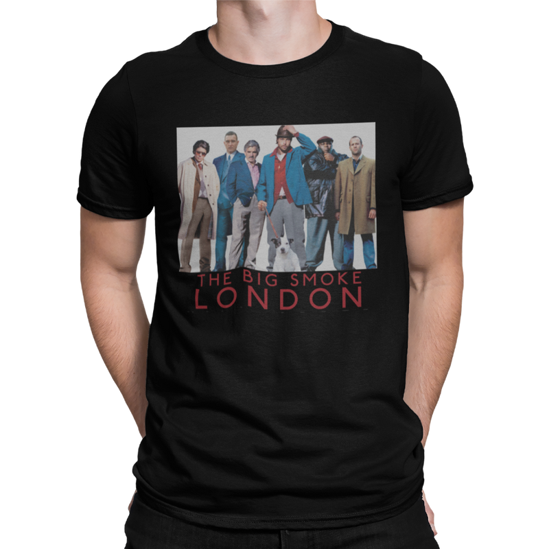 Men's heavyweight T Shirt - The Big Smoke Snatch Design