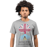 Unisex Heavyweight T Shirt - British Grown with St Lucian Roots