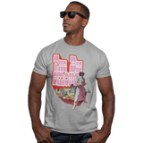Men's heavyweight T Shirt - The Big Smoke Super Fly Design