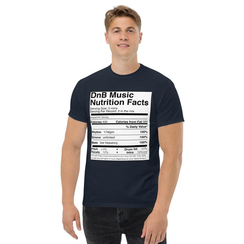 Unisex Heavyweight T Shirt - Drum and Bass Nutrition Facts