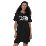 Organic Cotton T Shirt Dress - Drum and Bass