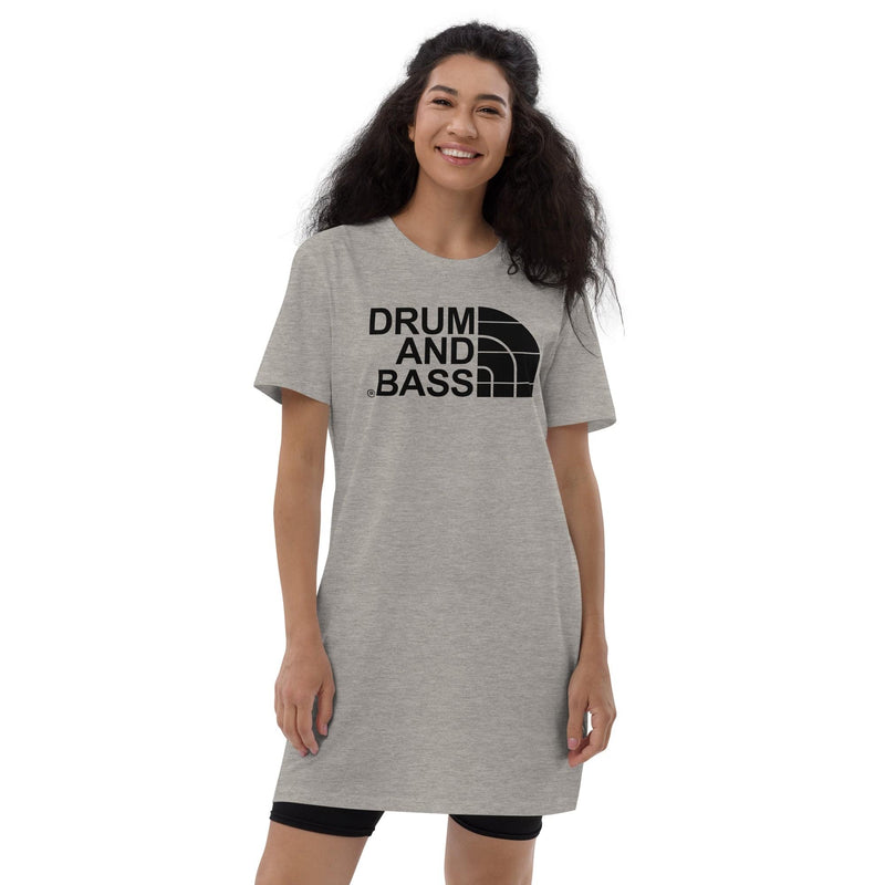 Organic Cotton T Shirt Dress - Drum and Bass