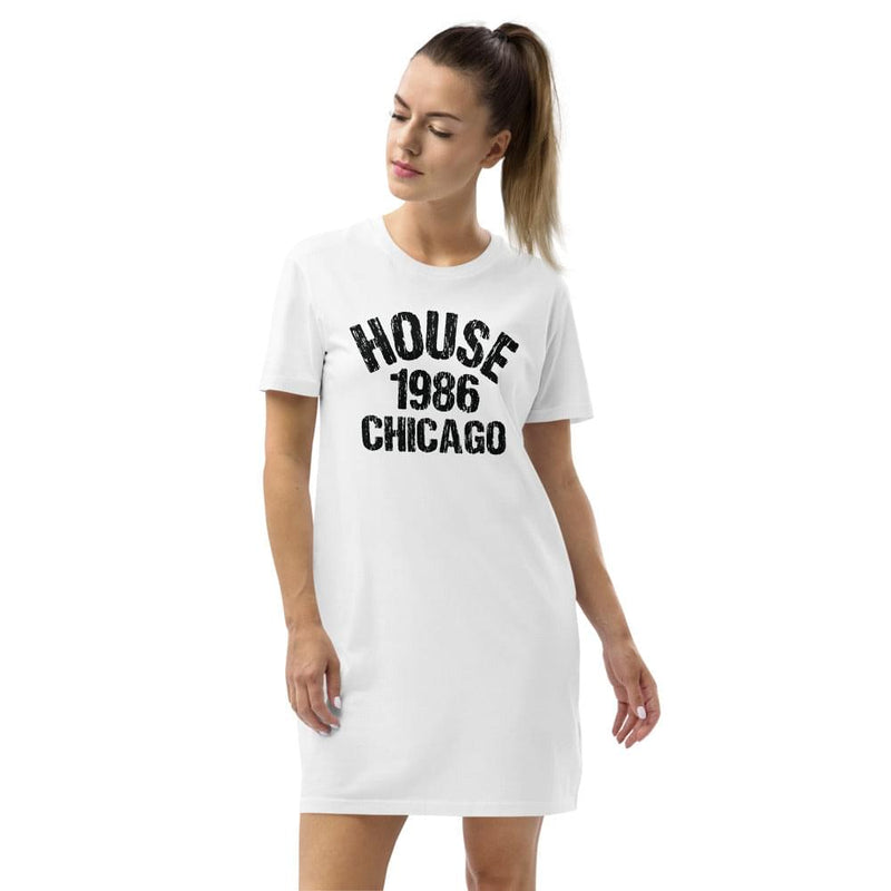 Organic Cotton T Shirt Dress - House 1988 Chicago