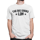 Unisex Heavyweight T Shirt - The Big Smoke LDN "Distressed"