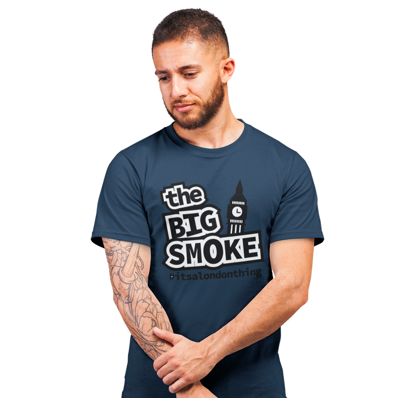 Unisex Heavyweight T Shirt - The Big Smoke "It's a London Thing"