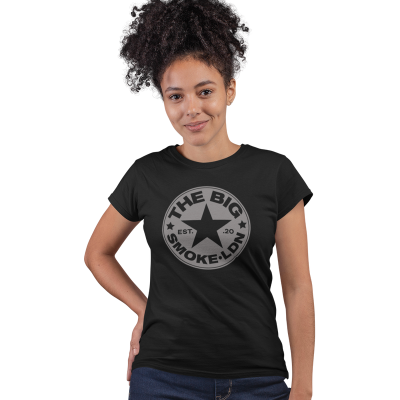 Women's Short Sleeve T-Shirt -  The Big Smoke - "Est 20 Design"