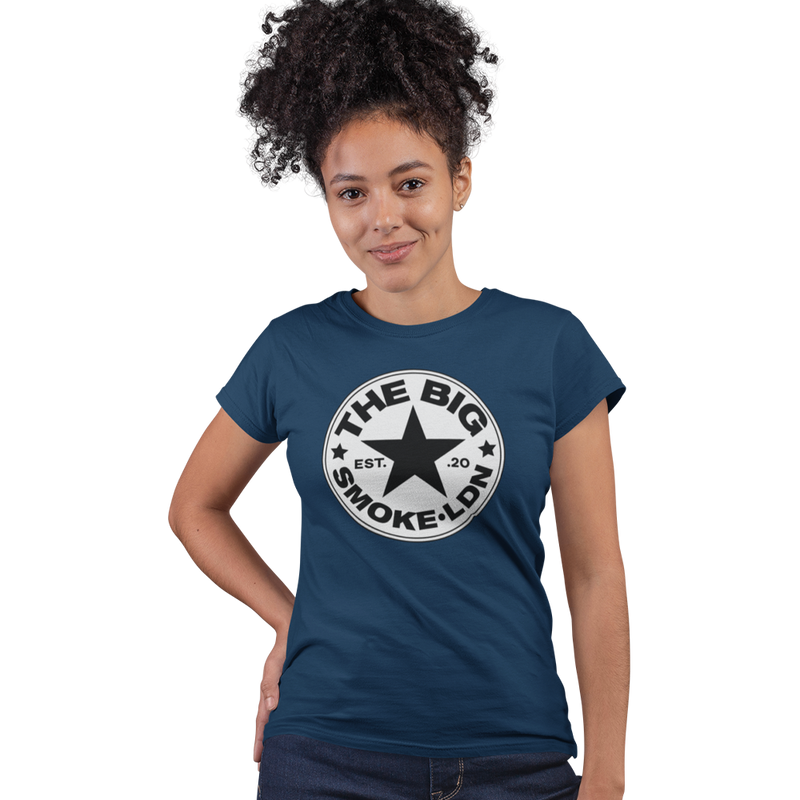 Women's Short Sleeve T-Shirt -  The Big Smoke - "Est 20 Design"