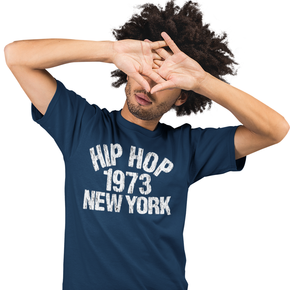 Shop Unisex Heavyweight T Shirt - Hip Hop 1973 Online - The
