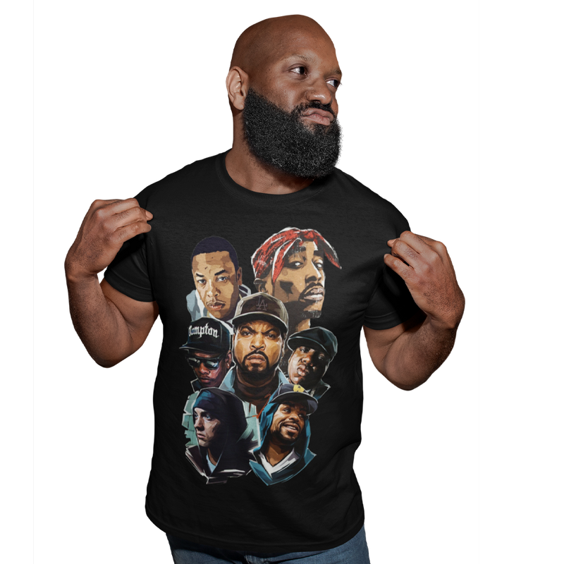 Unisex Heavyweight T Shirt - Hip Hop Legends