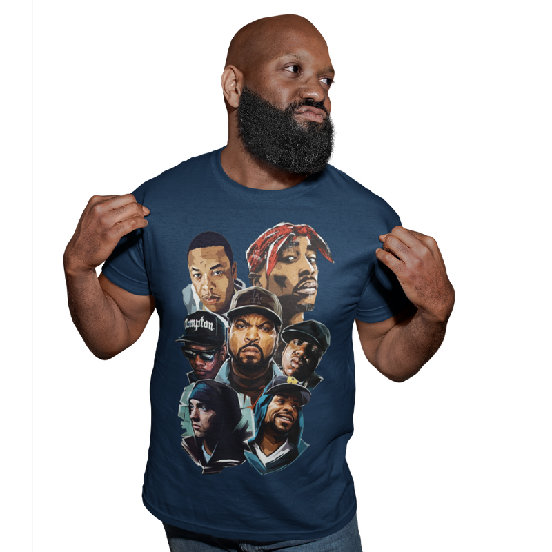 Unisex Heavyweight T Shirt - Hip Hop Legends
