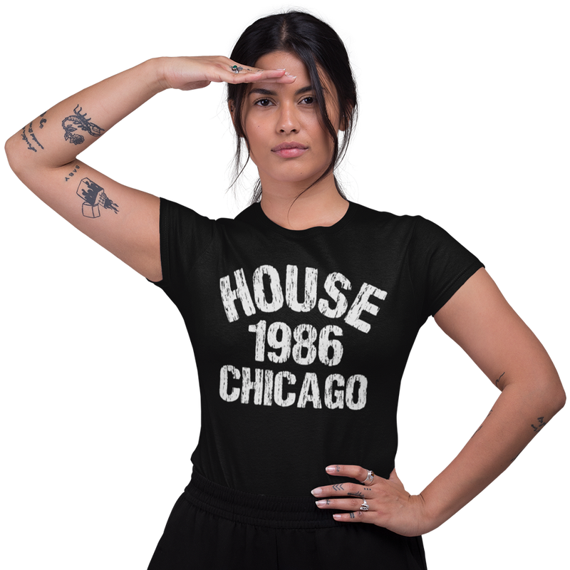 Women's Short Sleeve T-Shirt - House - 1986