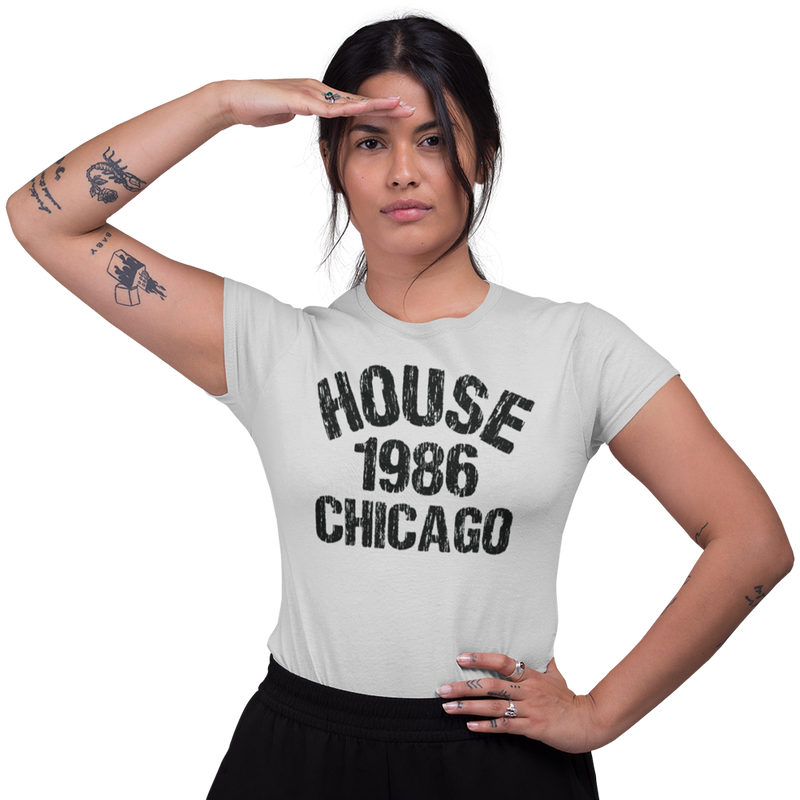 Women's Short Sleeve T-Shirt - House - 1986